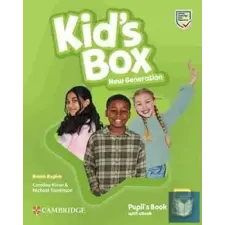  KID'S BOX NEW GENERATION (5, STUDENT'S BOOK+EBOOK ) gyermek- és ifjúsági könyv