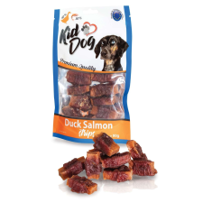 KID DOG Jutalomfalat Kockák Kacsás 40% és Lazacos 50%, 80G, A04705 jutalomfalat kutyáknak