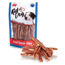  KID DOG Jutalomfalat Marha Szelet 86%, 80G, A04716 jutalomfalat kutyáknak