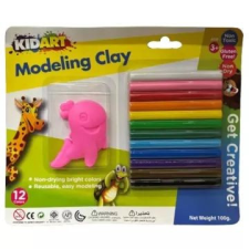 KIDART Kid Art: Modellező gyurma készlet, 12 db-os - Óceán gyurma