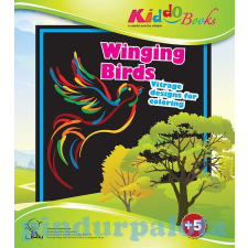 Kiddo Madarak - Vitrage színező - Ablakdísz készítő Kiddo Books füzet