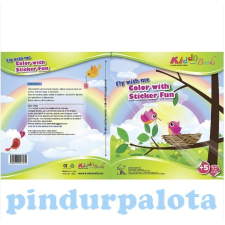 Kiddo Matricás színező füzet Repülés Kiddo Books füzet