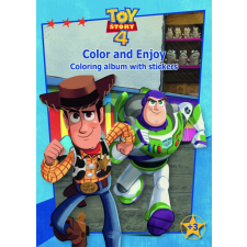 Kiddo Toy Story 4 matricás színező füzet Kiddo kreatív és készségfejlesztő