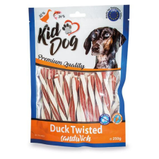 KIDDOG A04607 kacsa szendvics sodrott tőkehallal 250 g jutalomfalat kutyáknak