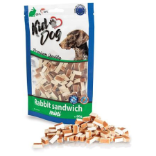 KIDDOG | Kutyáknak | Jutalomfalat | Sandwich | Nyúl, Tőkehal - 80 g jutalomfalat kutyáknak