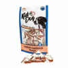 KIDDOG Lazac-Tőkehal Szendvics, Háromszögű Jutalomfalat 80g