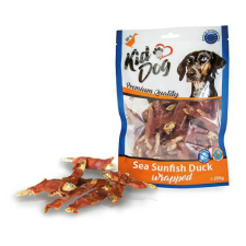 KIDDOG tengeri naphal kacsahússal bevonva 250 g kutyaeledel