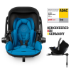 KIDDY Evoluna i-Size 2 Autósülés ISOFIX Alappal 40-83cm Summer Blue - Prémium Biztonság, Dőnthető Fekvőpozíció és Fejlett Oldalvédelem Újszülöttkortól