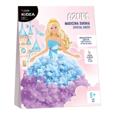 Kidea kristálykészítő kreatív szett - Varázslatos hercegnő ruha Azure oktatójáték