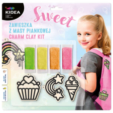 Kidea medálkészítő készlet gyöngy gyurmával - Sweet kreatív és készségfejlesztő