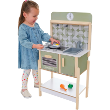 KidKraft Time to Cook játékkonyha készlet - Zöld (25941) konyhakészlet