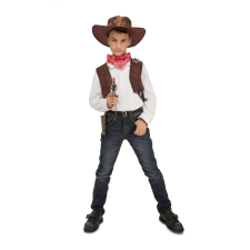 KidMania Cowboy jelmez kiegészítőkkel 5-7 éves gyermekeknek 116-128 cm jelmez