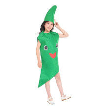 KidMania® Green Pepper zöldségjelmez, zöld, gyerekeknek, univerzális méret 3 éves + Univerzális jelmez