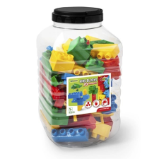 Kids Blocks 70 darabos építőkocka készlet tárolóban barkácsolás, építés