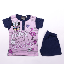 Kids Licencing Rövid ujjú pamut gyerek pizsama - Minnie egér - sötétkék - 104 gyerek hálóing, pizsama