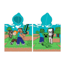 Kids Minecraft Diamond Defender strand törölköző poncsó 50x115 cm lakástextília