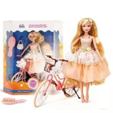 KIDSHITS Emily Grace: Szőke baba biciklivel baba