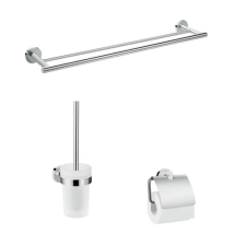 Kiegészítő szett Hansgrohe Logis króm 41727000 fürdőszoba bútor