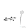 Kielle Oudee termosztátos kádtöltő csaptelep, zuhanyszettel, króm 10302SNT30
