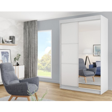 Kier Bill 2 138 Tolóajtós Szekrény 138cm, Fehér bútor