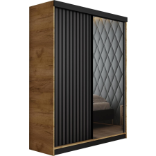 Kier Malani 138 Tolóajtós Szekrény 138cm, Arany Tölgy-Grafit bútor