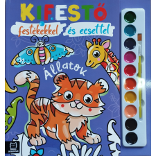 Kifestő festékekkel és ecsettel - Állatok gyermek- és ifjúsági könyv