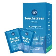 Kiilto pro Touchscreen Wipes érintőképernyő tisztító kendő, 95 db tisztító- és takarítószer, higiénia