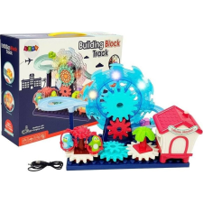 KIK Elemmel Működő Óriáskerék Fogaskerekek Csúszdakészlet – 7895 (7895) építkezés