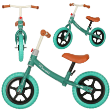 KIK Luka Trike Fix Balance gyerekbicikli, állítható, türkiz, 1,8kg, 80-108cm lábbal hajtható járgány