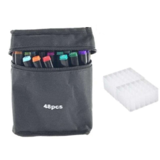 KIK OEM Kétoldalas alkoholos filctollak a 48+ bázisú tokban filctoll, marker