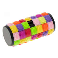 KIK OEM Logikai puzzle tekercs, Műanyag, 3,5 x 8,5 cm, Többszínű oktatójáték