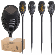 KIK OEM Napelemes kerti lámpák 12LED 4db. kültéri világítás