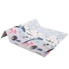 KIK OEM Oktató szőnyeg gyerekeknek utca/erdő 177x198x0.8cm játszószőnyeg