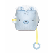  Kikkaboo készségfejlesztõ játékkocka plüss Bear With Me kék bébiplüss
