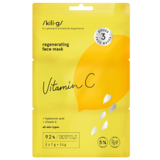 Kilig Kili.g regeneráló arcmaszk c-vitaminnal 3x7ml 21 ml arcpakolás, arcmaszk