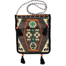  Kilim válltáska - szürke