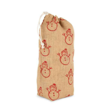 KIMOOD KI0726 BOTTLE CARRIER WITH CHRISTMAS PATTERNS U ajándéktasak