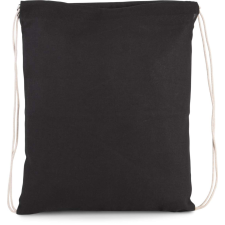 KIMOOD kisméretű tornazsák-hátizsák organikus pamutból KI0147, Black tornazsák
