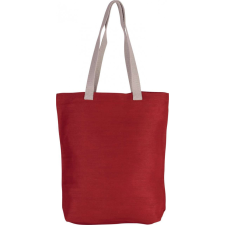 KIMOOD Női táska Kimood KI0229 Juco Shopper Bag -Egy méret, Crimson Red kézitáska és bőrönd