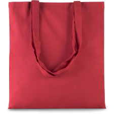 KIMOOD pamut hosszú fülü bevásárlótáska KI0223, Arandano Red kézitáska és bőrönd
