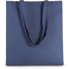 KIMOOD pamut hosszú fülü bevásárlótáska KI0223, Iris Blue kézitáska és bőrönd