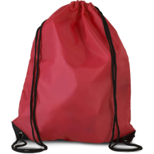 KIMOOD Uniszex hátizsák Kimood KI0104 Drawstring Backpack -Egy méret, Cherry Red hátizsák