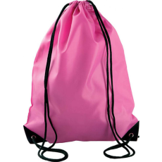 KIMOOD Uniszex hátizsák Kimood KI0104 Drawstring Backpack -Egy méret, Fluorescent Fuchsia