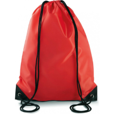KIMOOD Uniszex hátizsák Kimood KI0104 Drawstring Backpack -Egy méret, Red