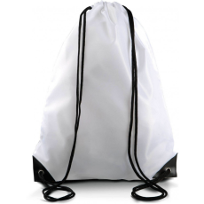 KIMOOD Uniszex hátizsák Kimood KI0104 Drawstring Backpack -Egy méret, White