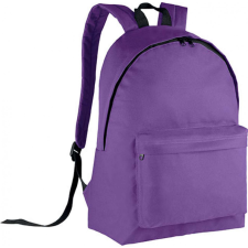 KIMOOD Uniszex hátizsák Kimood KI0130 Classic Backpack -Egy méret, Purple/Black hátizsák