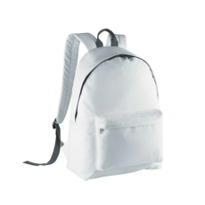 KIMOOD Uniszex hátizsák Kimood KI0130 Classic Backpack -Egy méret, White/Dark Grey
