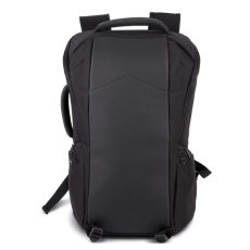 KIMOOD Uniszex hátizsák Kimood KI0888 Anti-Theft Backpack -Egy méret, Graphite Grey Heather/Black