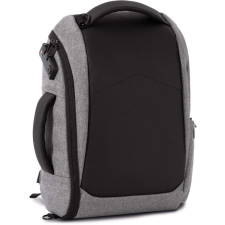 KIMOOD Uniszex hátizsák Kimood KI0890 Anti-Theft Backpack For 13” Tablet -Egy méret, Graphite Grey Heather/Black hátizsák