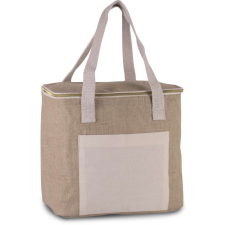 KIMOOD Uniszex táska Kimood KI0353 Jute Cool Bag - Medium Size -Egy méret, Natural kézitáska és bőrönd